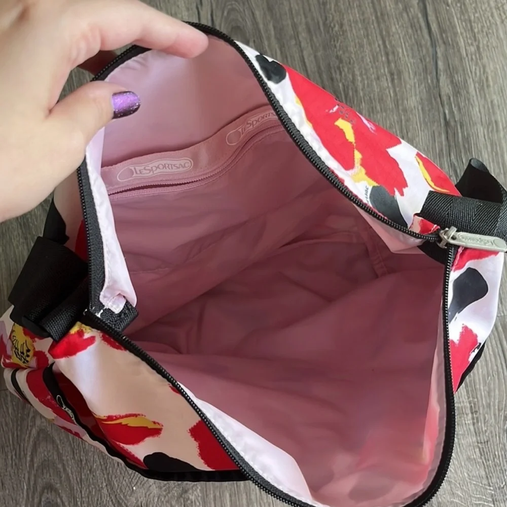 NWOT LeSportSac Floral Crossbody Bag